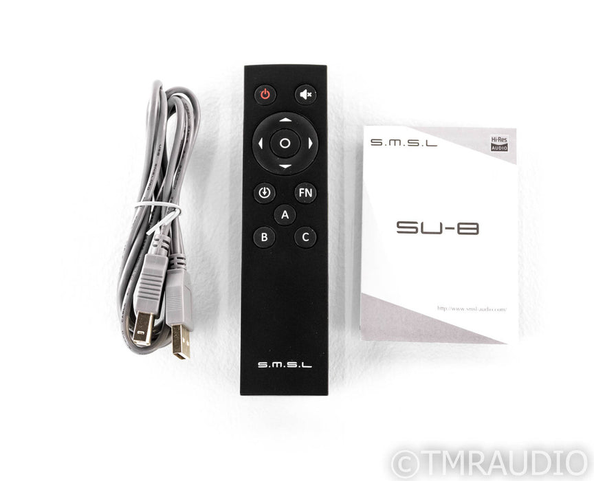 SMSL SU-8 V2 DSD DAC 10th Anniversary Edition; S.M.S.L; D/A Converter; Remote