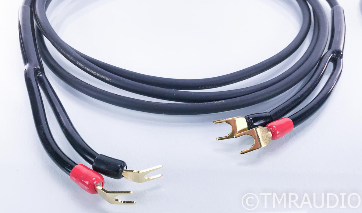 Transparent Audio The Wave Speaker Cables; 10ft Pair; Gen 5