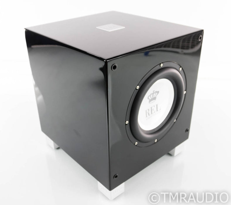 REL T/7i 8" Powered Subwoofer; Black; T7i