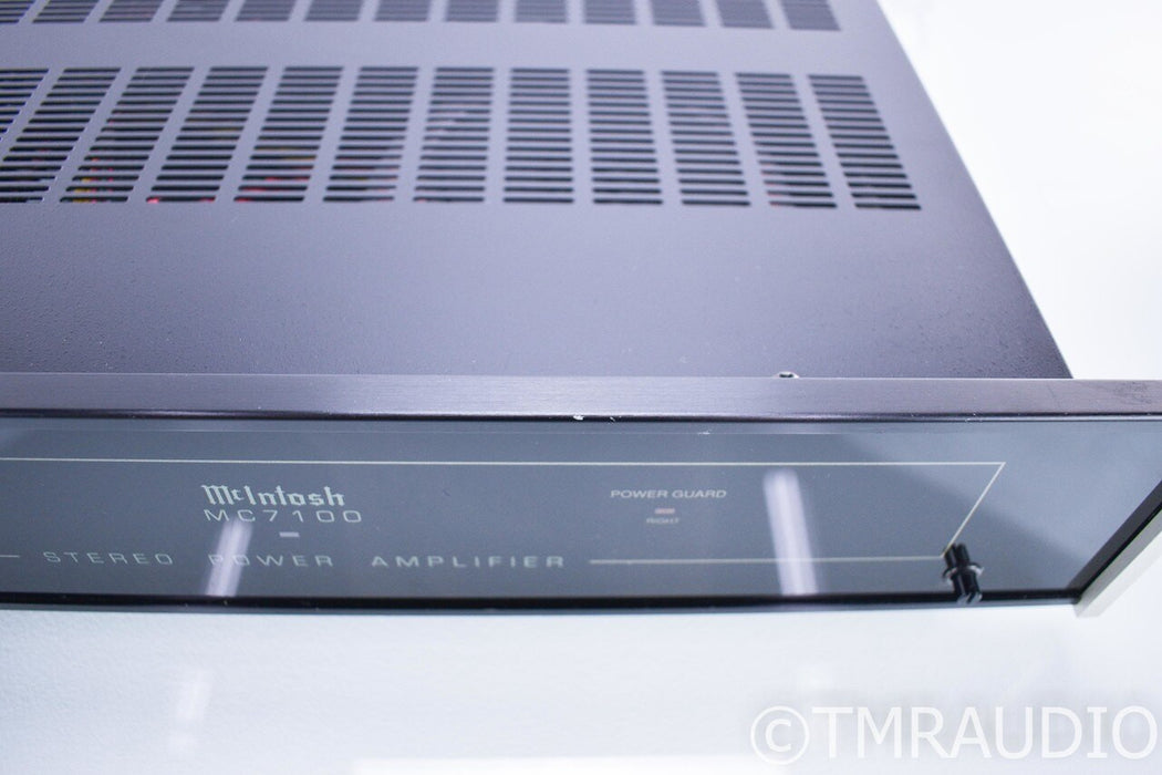 McIntosh MC7100 Stereo Power Amplifier; MC-7100
