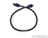Black Sand Black Max Series Silver Reference MK V Power Cable; 1m AC Cord