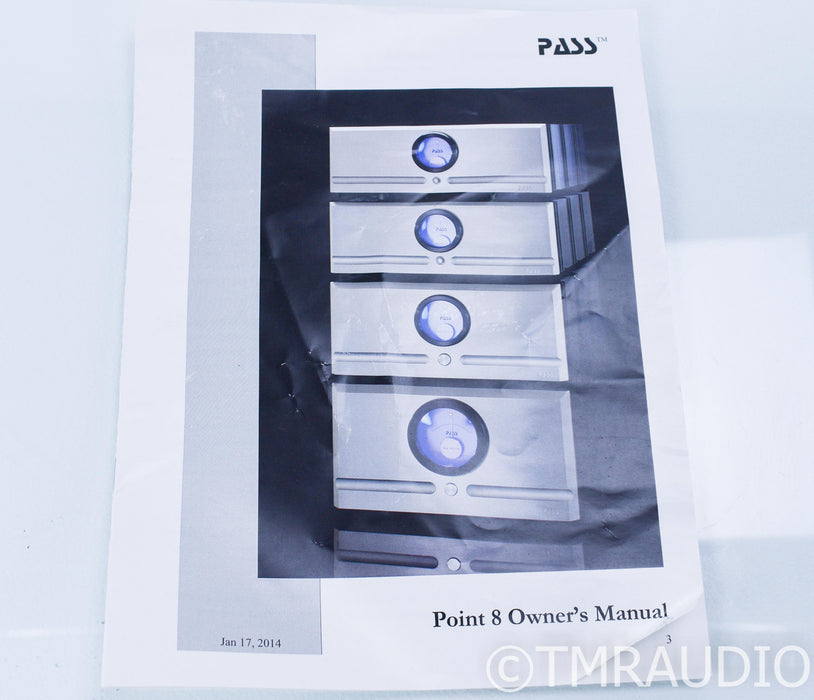Pass Labs XA30.8 Stereo Power Amplifier; XA-30.8