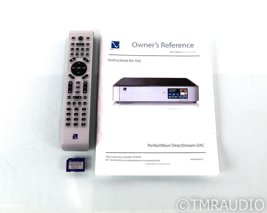 PS Audio PerfectWave DirectStream DAC; PWD DSD; Upgraded; Remote (Used)