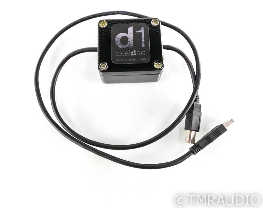 Totaldac D1 USB Cable / Filter; 3ft Digital Interconnect; Signal Conditioner