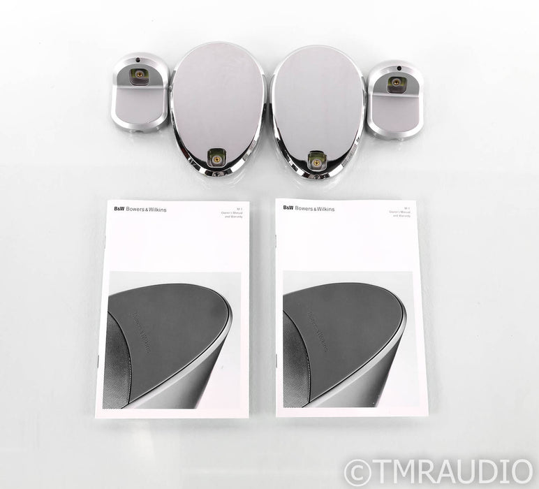 B&W Mini Theatre M1 Bookshelf Speakers w/ Stands