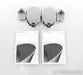 B&W Mini Theatre M1 Bookshelf Speakers w/ Stands