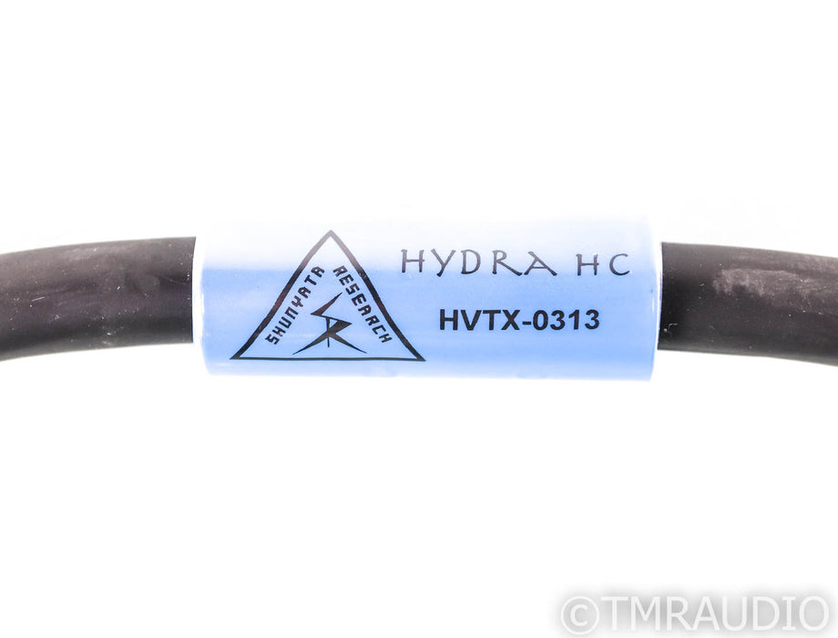 Shunyata Research Hydra HC Power Cable; 1.8m AC Cord; C19