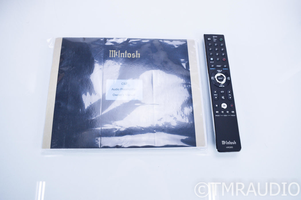 McIntosh C52 Stereo Preamplifier; DAC; MM / MC Phono; Remote
