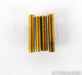 Mapleshade Threaded Low Radiused Brass Heavyfeet; Set of 4 Isolation Feet