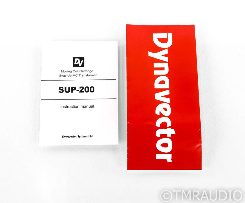 Dynavector SUP-200 MC Phono Step-Up Transformer; SUP200; Head Amp
