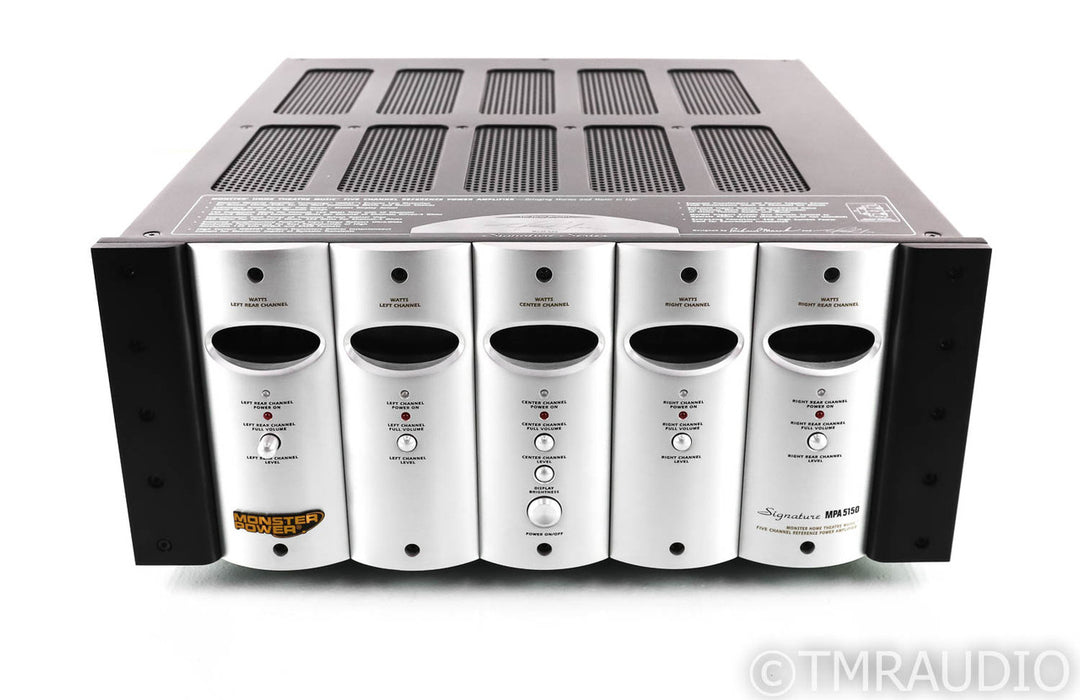 Monster Power Signature MPA-5150 5 Channel Power Amplifier; MPA5150-SS