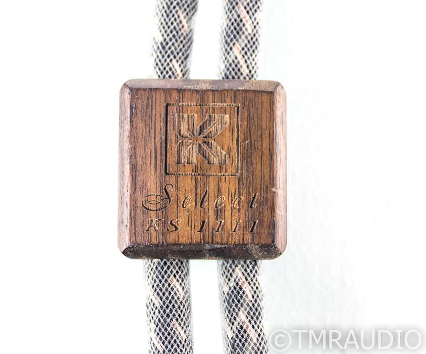 Kimber Select KS-1111 XLR Cables; 1m Pair Balanced Interconnects