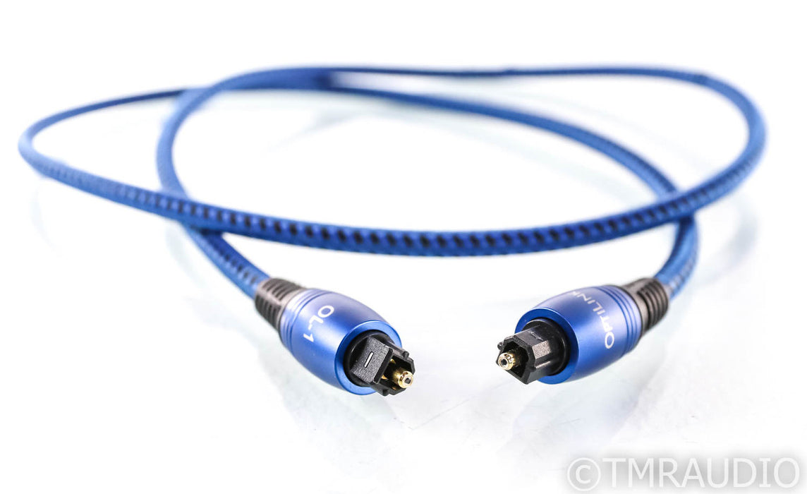 AudioQuest OptiLink 1 OL-1 Digital Toslink Optical Cable; Single 1m Interconnect