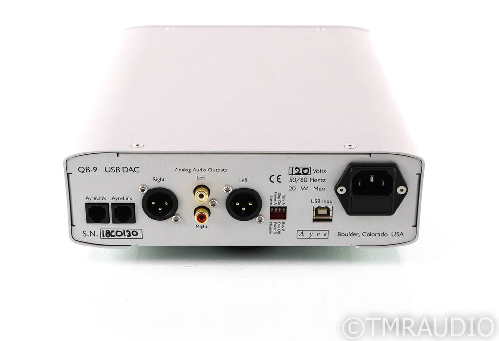 Ayre QB-9 USB DAC; QB9; Silver