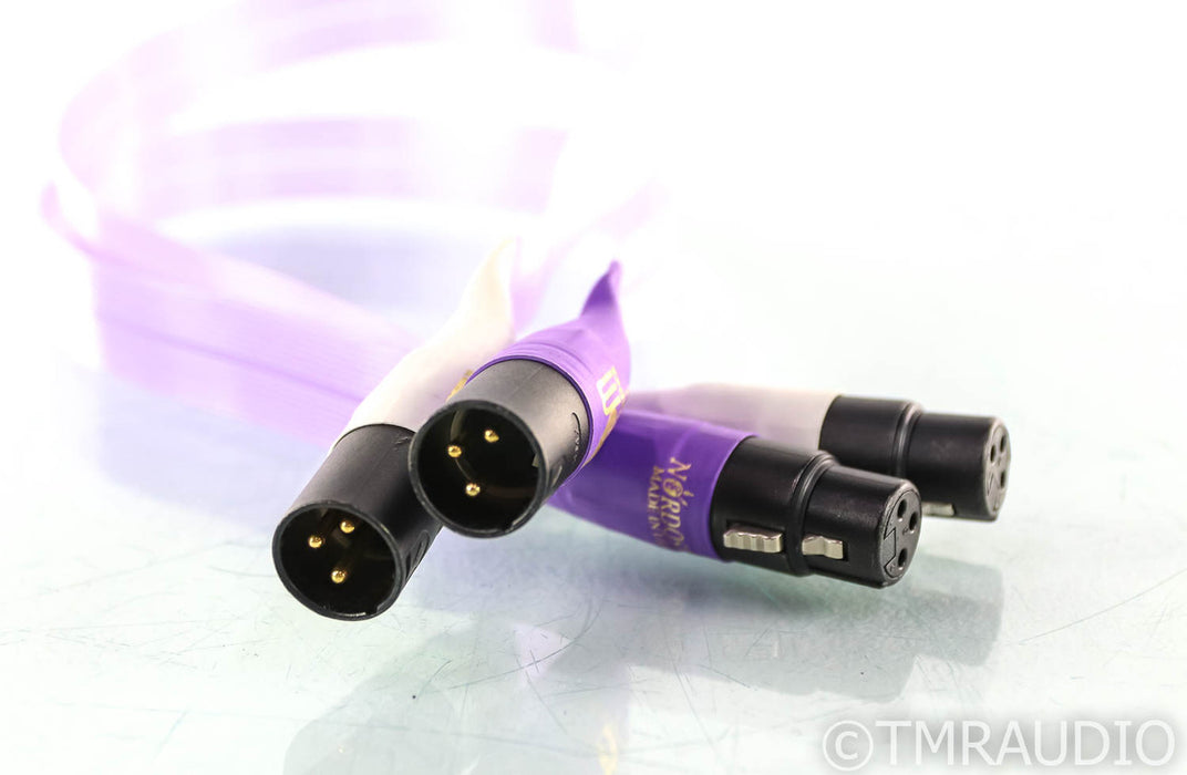 Nordost SPM Reference XLR Cables; 0.5m Pair Balanced Interconnects