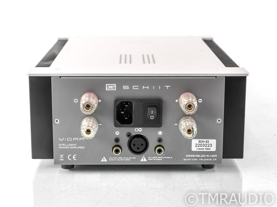 Schiit Vidar Stereo Power Amplifier; Silver