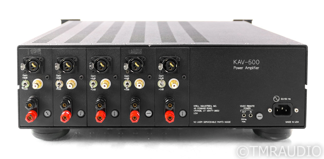 Krell KAV-500 Five Channel Power Amplifier; KAV500