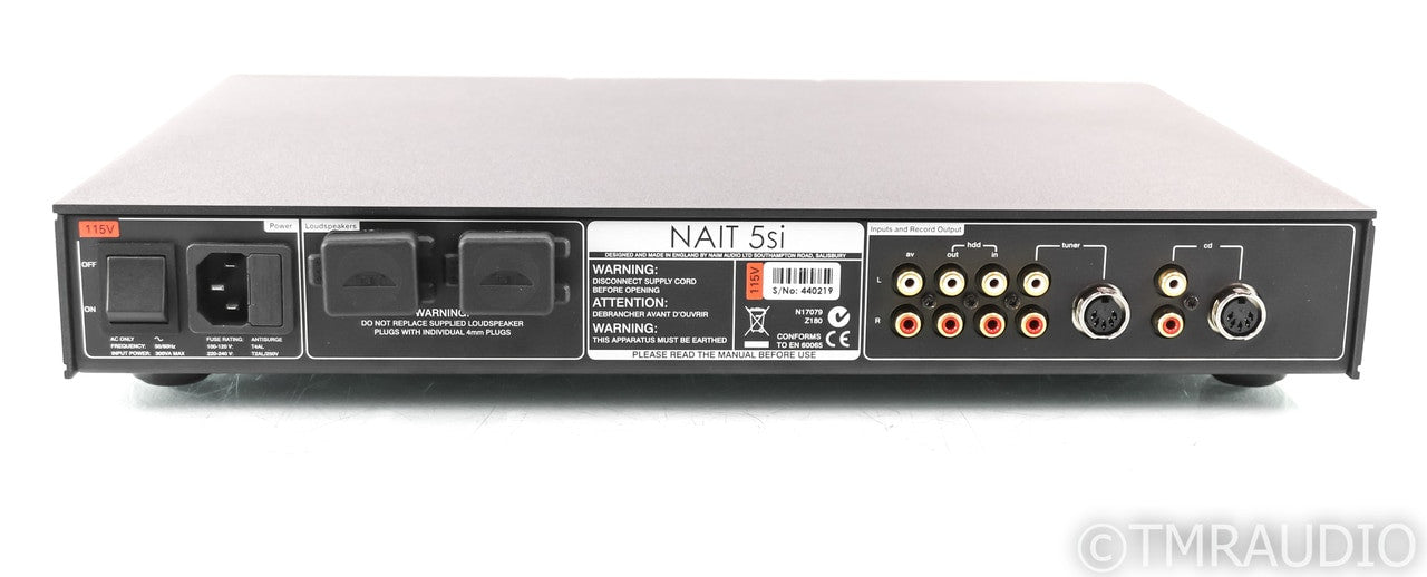 Naim Nait 5si Stereo Integrated Amplifier; 5-SI; Remote