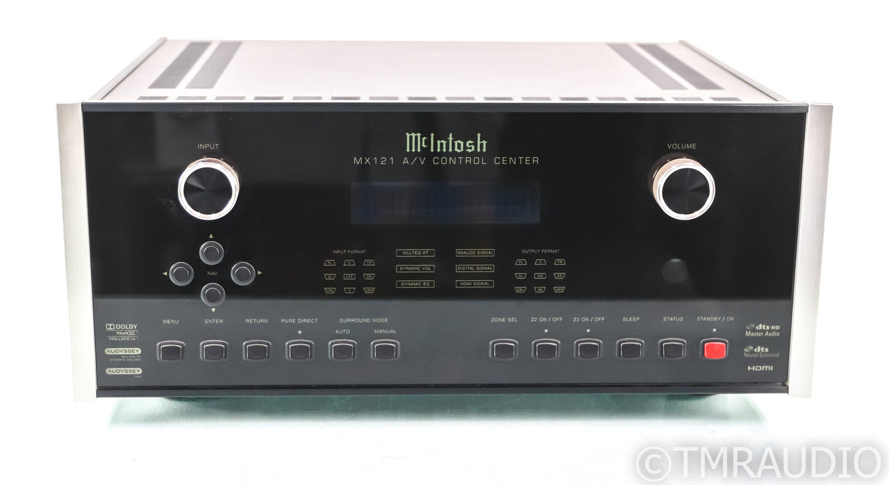 McIntosh MX121 7.1 Channel Home Theater Processor; MX-121; MM Phono (No Microphone)
