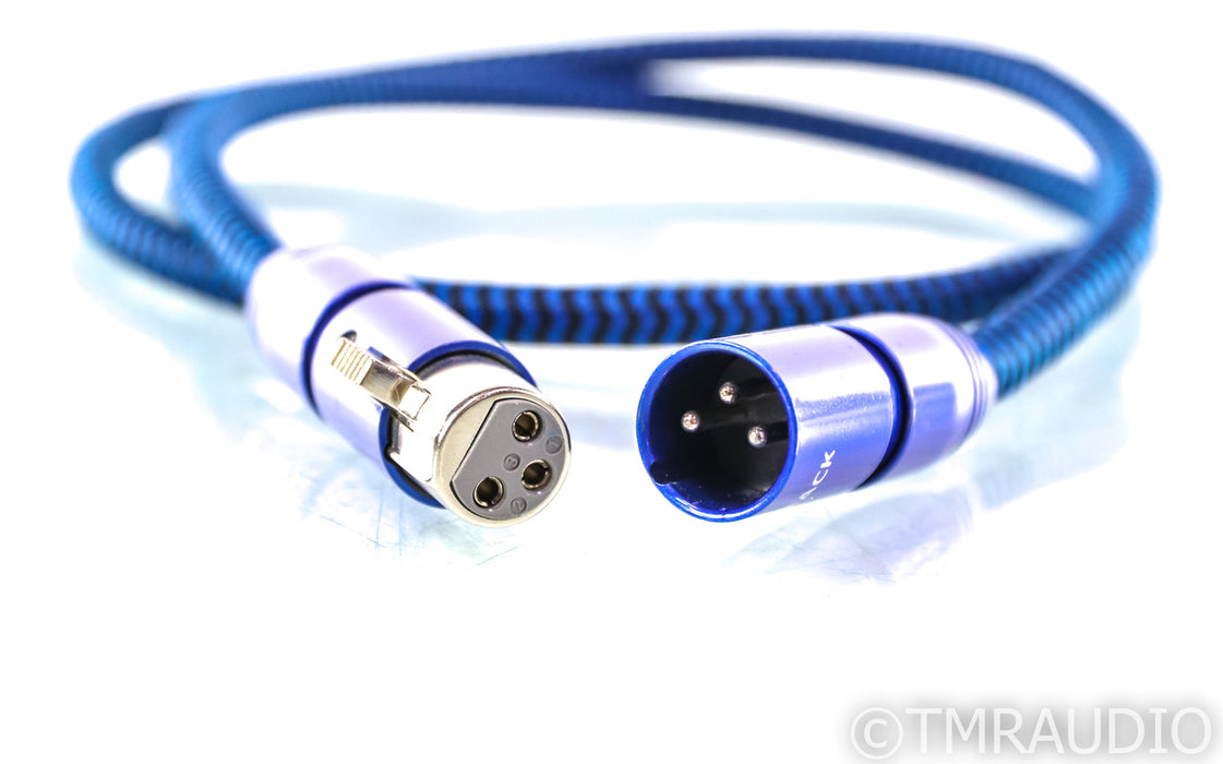 AudioQuest Diamondback XLR Cable; Single 1m Balanced Interconnect