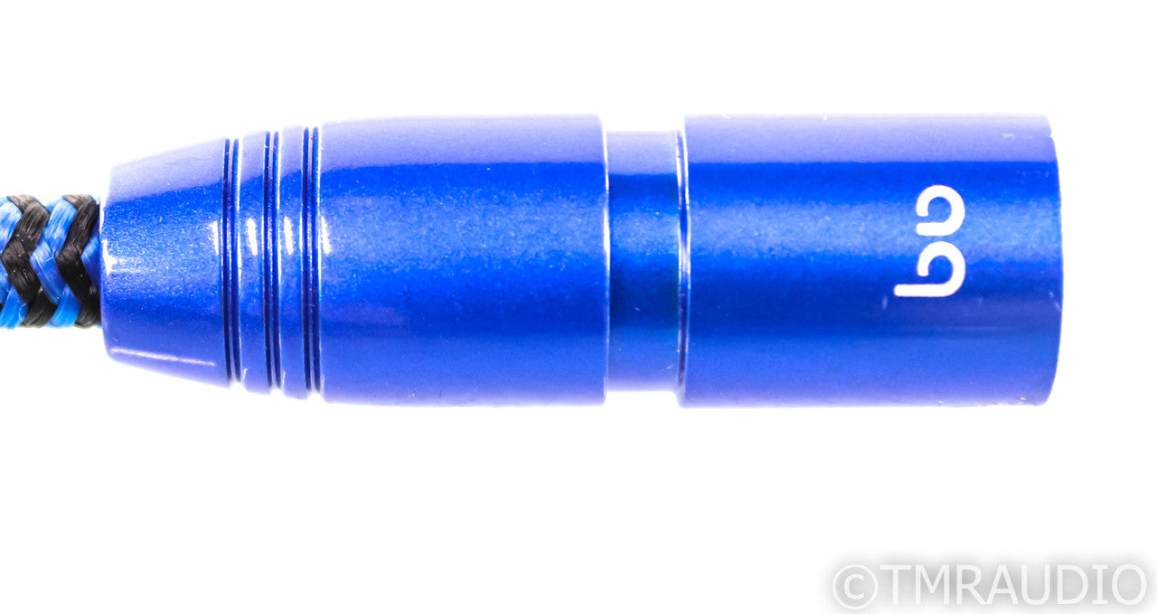 AudioQuest Diamondback XLR Cable; Single 1m Balanced Interconnect