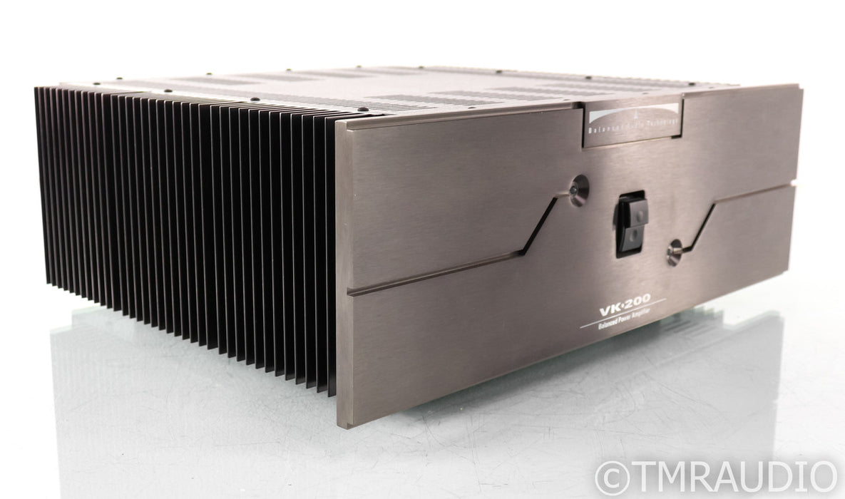 BAT VK-200 Stereo Power Amplifier; Balanced Audio Technology; VK200