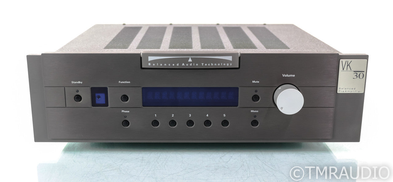 Balanced Audio Technology VK-30 Stereo Tube Preamplifier; VK30; BAT; Remote