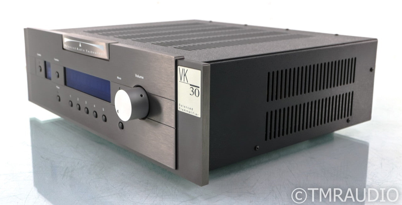 Balanced Audio Technology VK-30 Stereo Tube Preamplifier; VK30; BAT; Remote