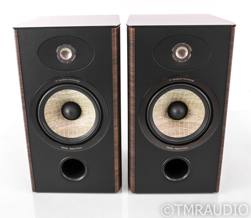Focal Aria 906 Bookshelf Speakers; Noyer Pair