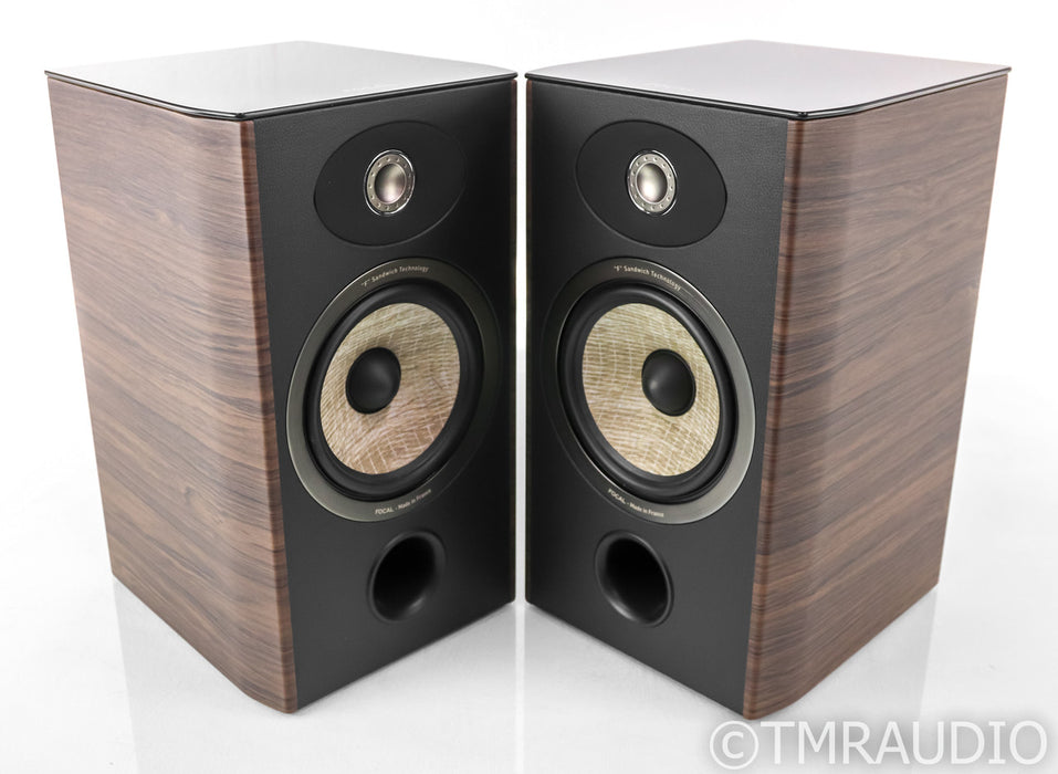 Focal Aria 906 Bookshelf Speakers; Noyer Pair