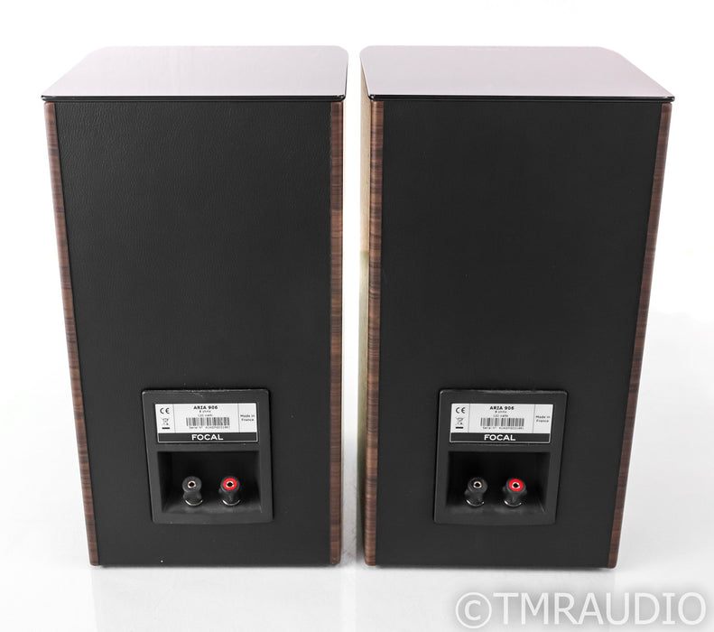 Focal Aria 906 Bookshelf Speakers; Noyer Pair