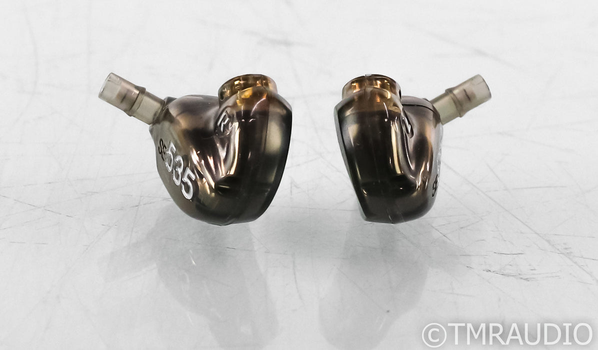 Shure SE535-V In Ear Monitor Earbuds; Bronze Pair; SE-535; IEM