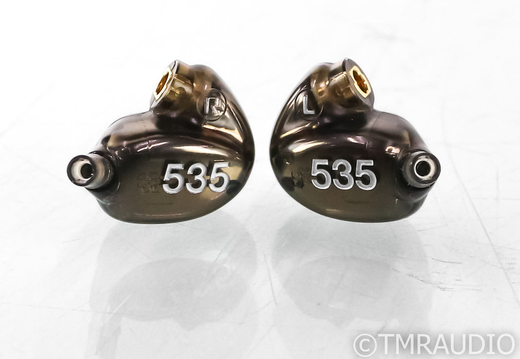 Shure SE535-V In Ear Monitor Earbuds; Bronze Pair; SE-535; IEM