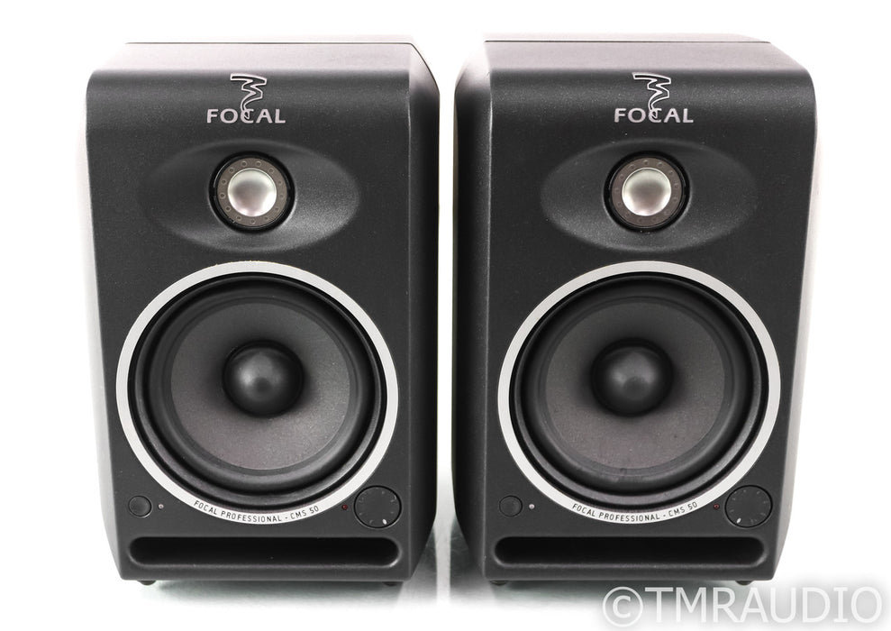 Focal CMS-50 Powered Bookshelf Speakers