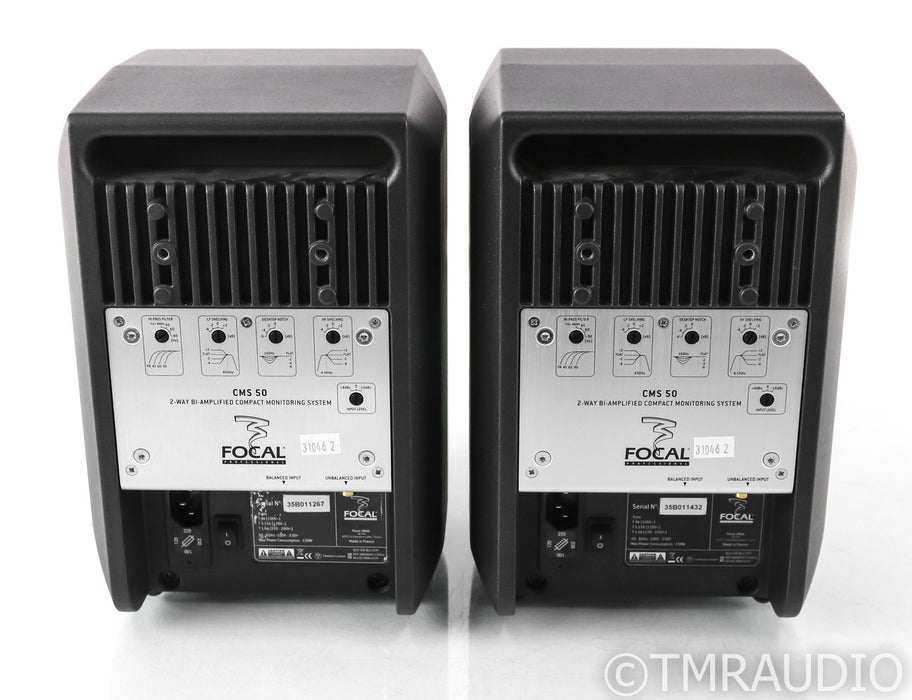 Focal CMS-50 Powered Bookshelf Speakers