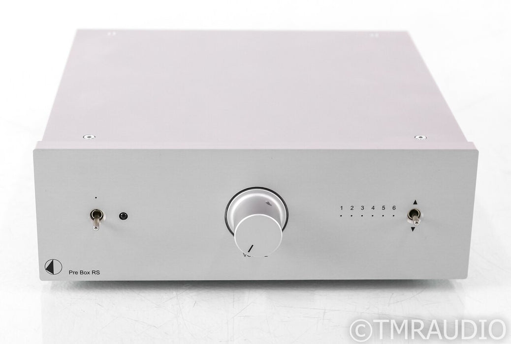 Pro-Ject Pre Box RS Stereo Preamplifier; Silver; Remote