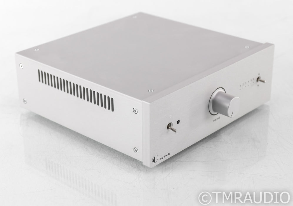 Pro-Ject Pre Box RS Stereo Preamplifier; Silver; Remote