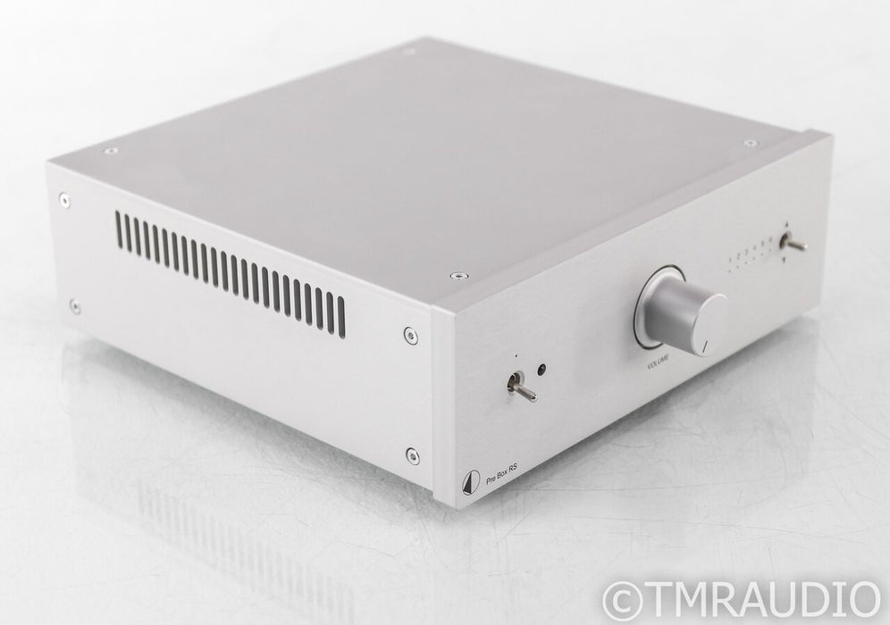 Pro-Ject Pre Box RS Stereo Preamplifier; Silver; Remote