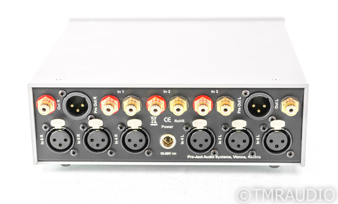 Pro-Ject Pre Box RS Stereo Preamplifier; Silver; Remote