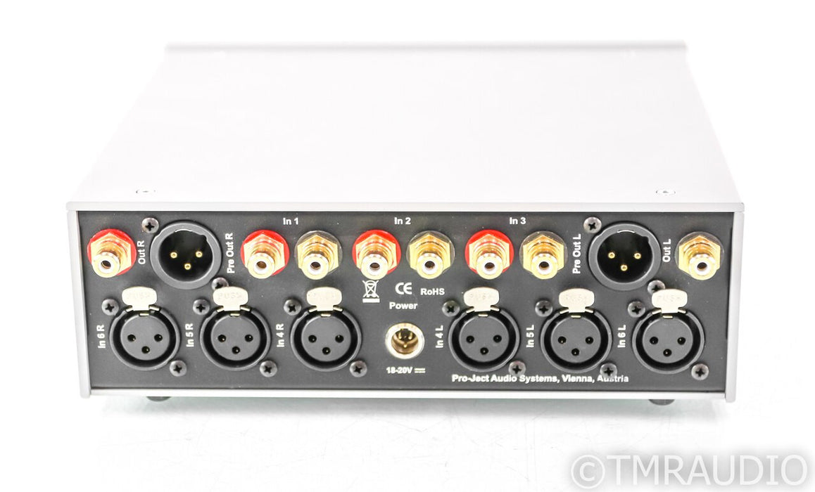 Pro-Ject Pre Box RS Stereo Preamplifier; Silver; Remote