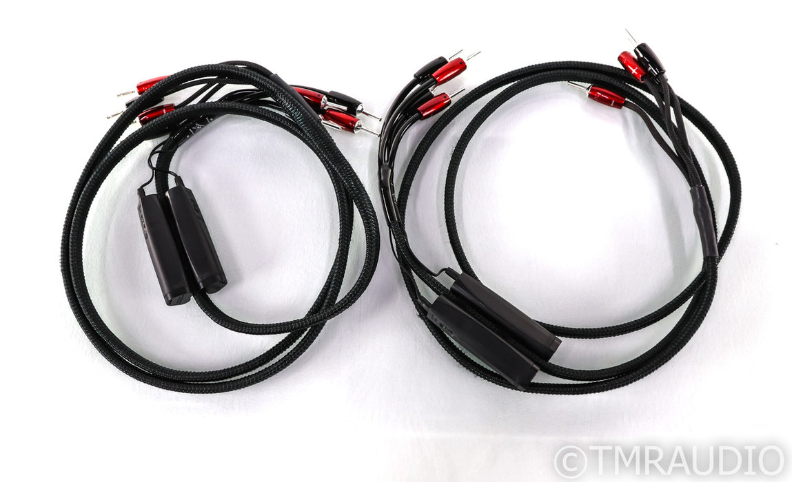 AudioQuest Rocket 88 Bi-Wire Speaker Cables; 8ft Pair; 72v DBS