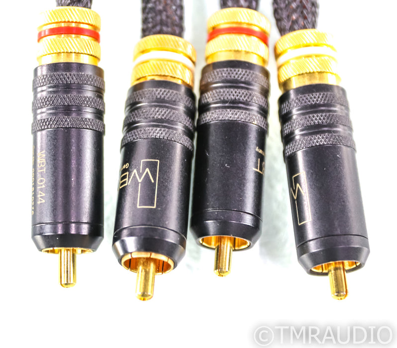 Kimber Kable Hero RCA Cables; 1m Pair Interconnects