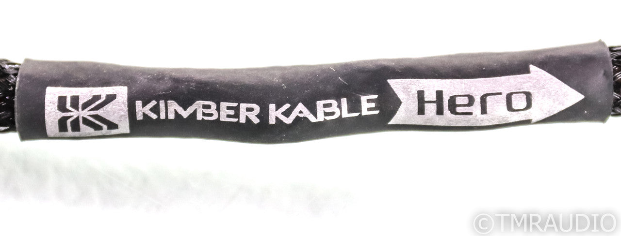 Kimber Kable Hero RCA Cables; 1m Pair Interconnects