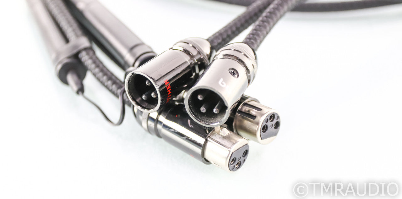 AudioQuest Panther XLR Cables; 3m Pair Balanced Interconnect; 36v DBS