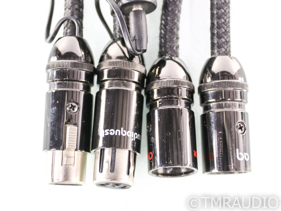 AudioQuest Panther XLR Cables; 3m Pair Balanced Interconnect; 36v DBS