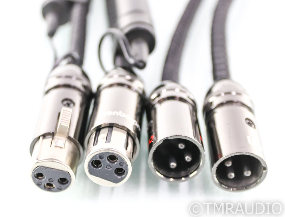 AudioQuest Panther XLR Cables; 3m Pair Balanced Interconnect; 36v DBS