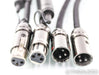 AudioQuest Panther XLR Cables; 3m Pair Balanced Interconnect; 36v DBS