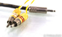 Kimber Kable GQ-Mini Cu 3.5mm TRS to Dual RCA Y-Splitter Cable; Single 1m Aux