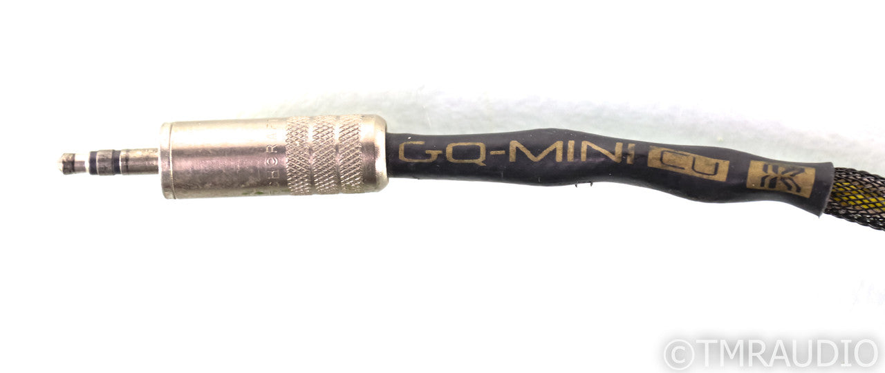 Kimber Kable GQ-Mini Cu 3.5mm TRS to Dual RCA Y-Splitter Cable; Single 1m Aux