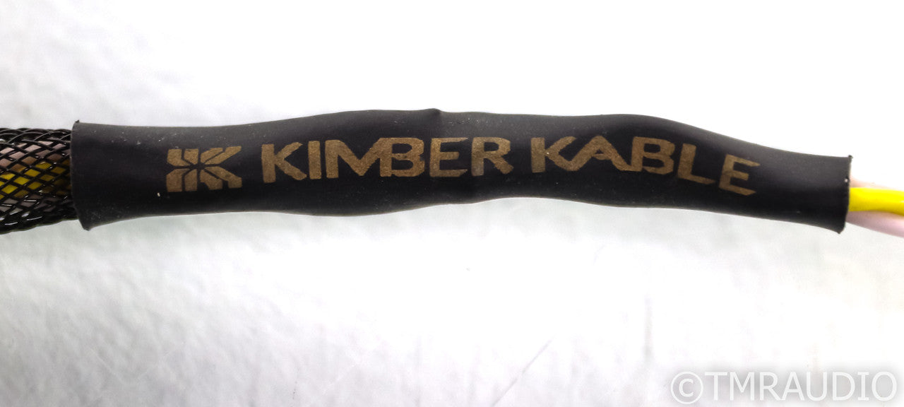 Kimber Kable GQ-Mini Cu 3.5mm TRS to Dual RCA Y-Splitter Cable; Single 1m Aux